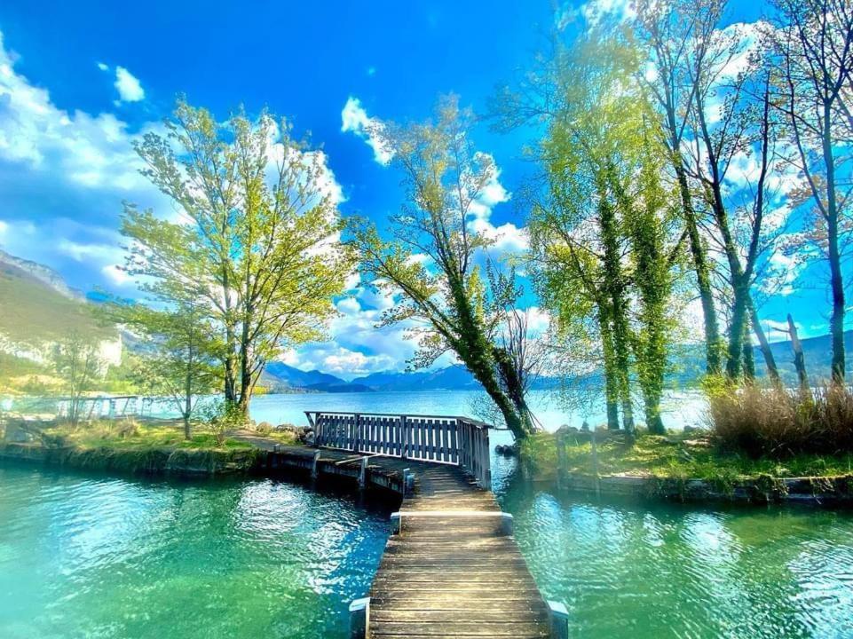 Woody 100M Du Lac Balcon Анси Экстерьер фото